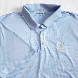 Nike Golf Dri-Fit Polo XL Shirt Light Blue Men